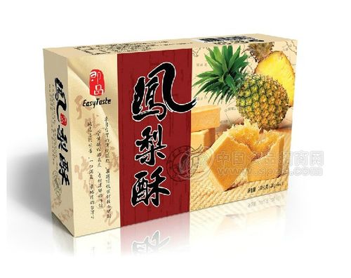即品凤梨酥(原味 草莓 抹茶)168g*12盒】价格/批发_厂家_图片-食品
